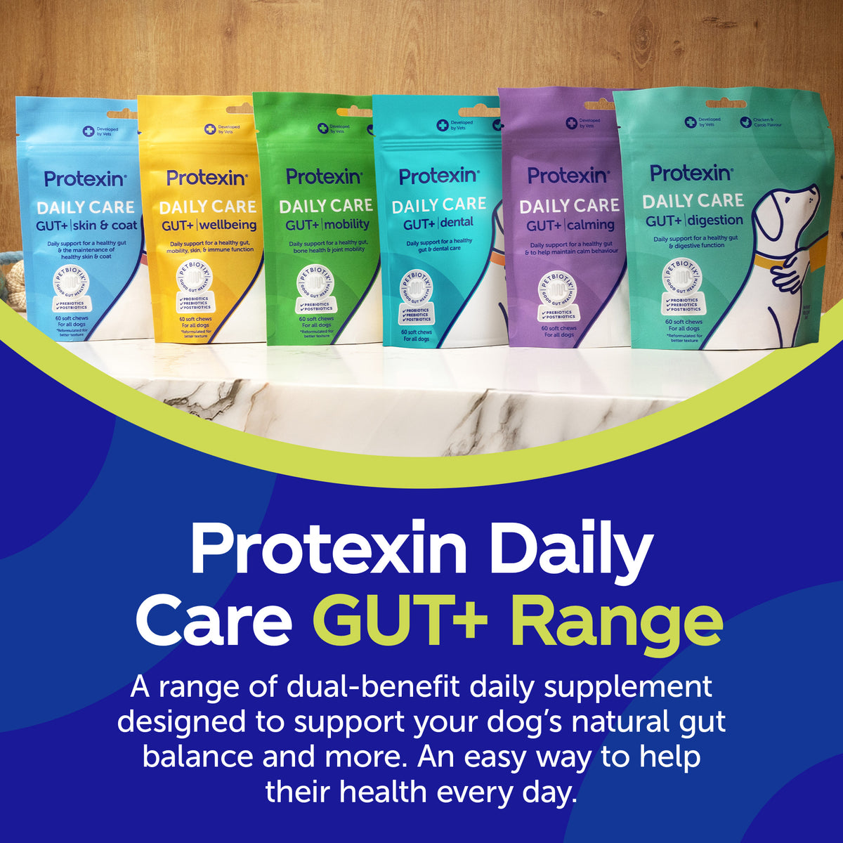 Daily Care Gut+ Dental - 60 Chews