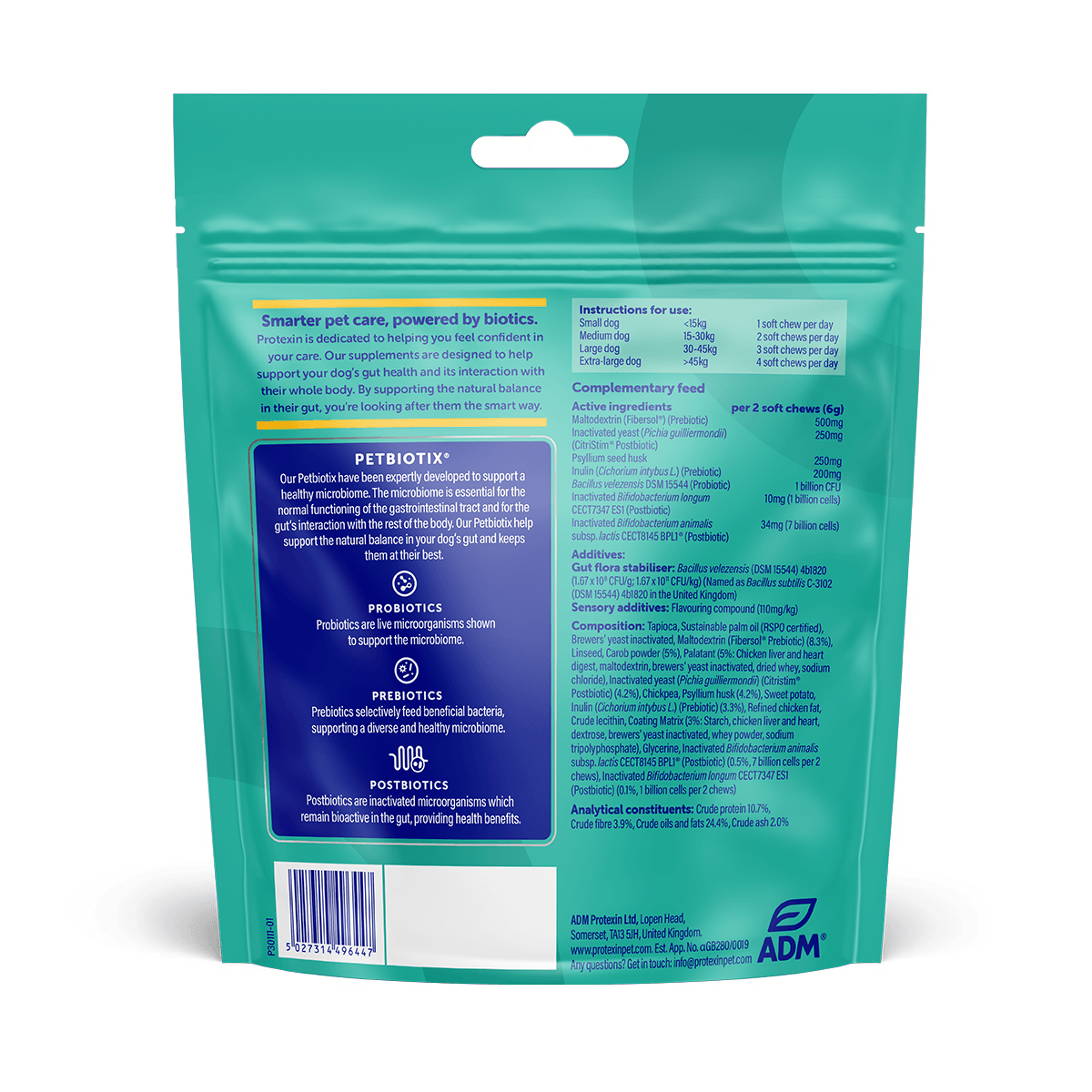 Daily Care Gut+ Digestion - 60 Chews