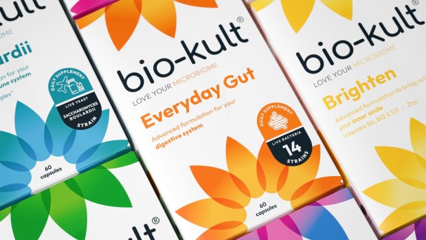 Bio-Kult new packaging design wins Silver at the World Brand Design Society