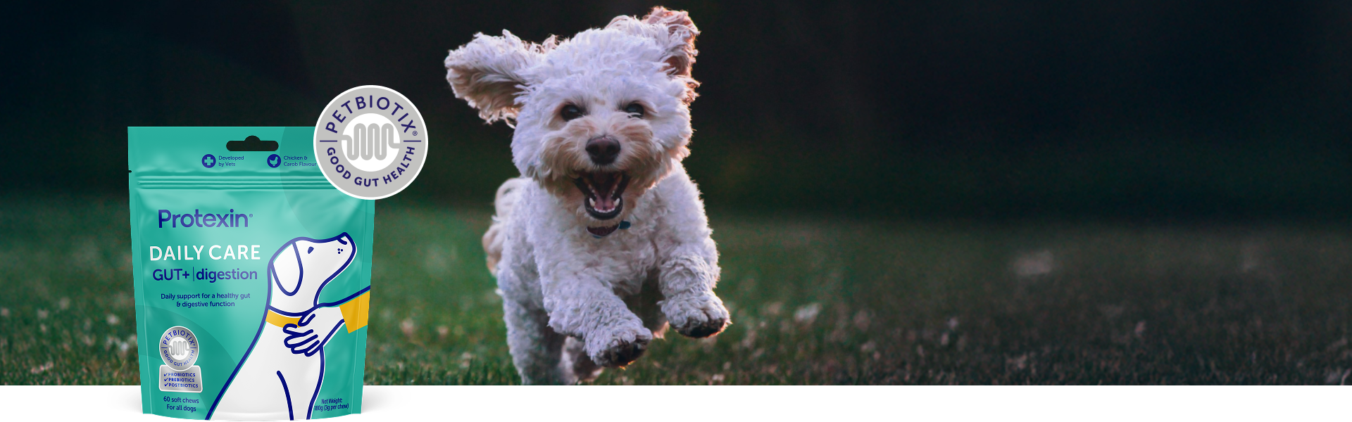 Inside Petbiotix banner